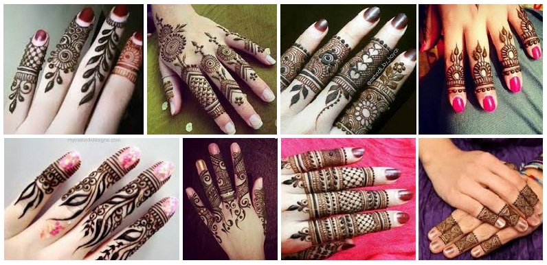 Only Finger Mehndi Design