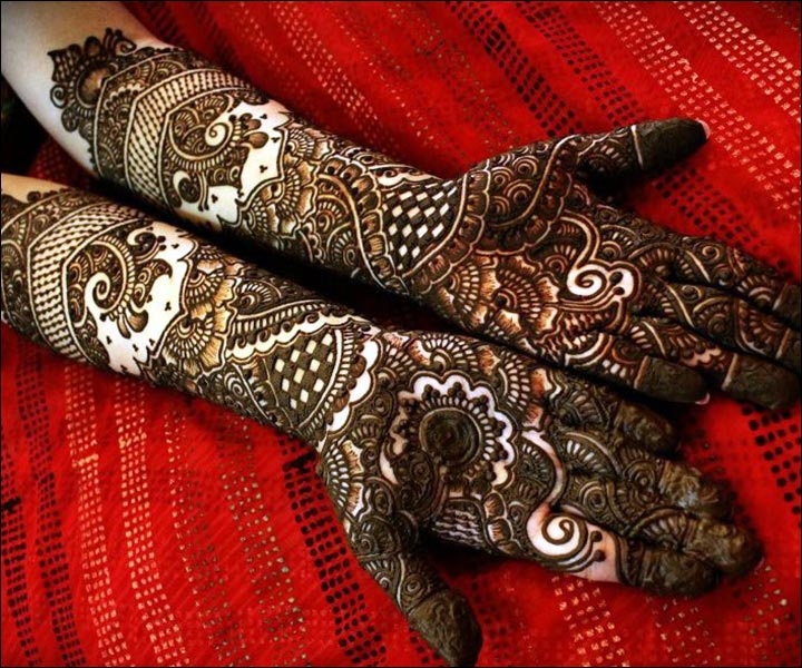 Full Hand Intricate Mehndi Design