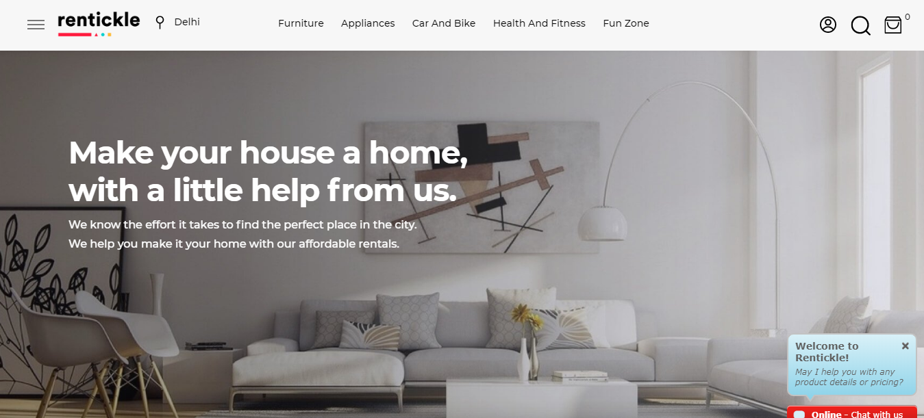 Top 10 Sites To Rent Furniture Online In India