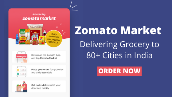 Zomato India Order Online