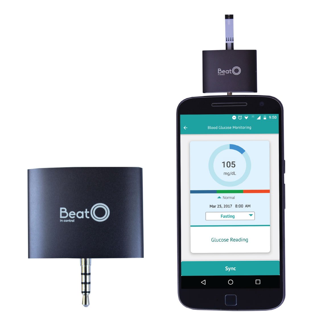 BeatO Smartphone Glucometer Kit