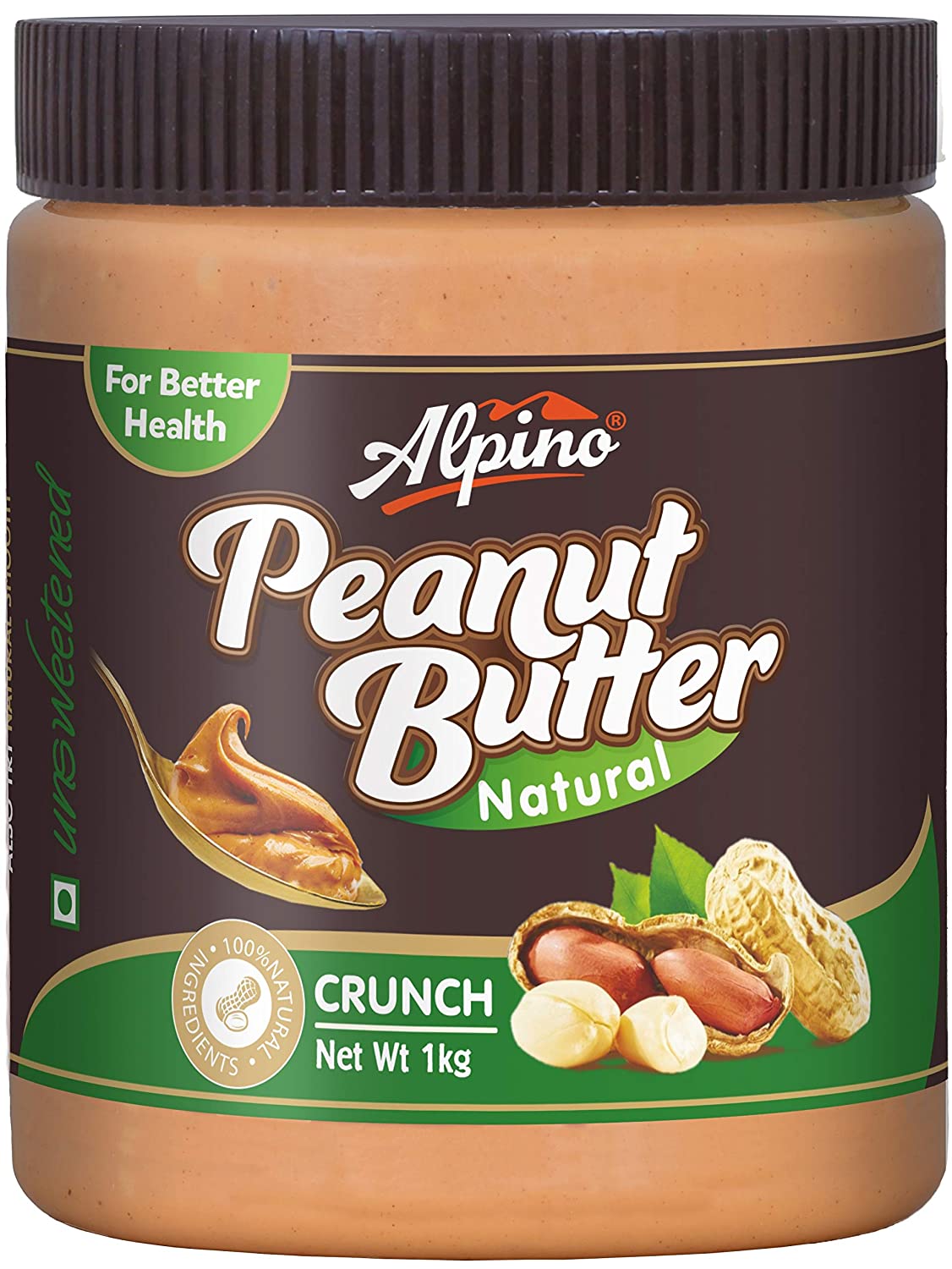 Alpino Natural Peanut Butter Crunch