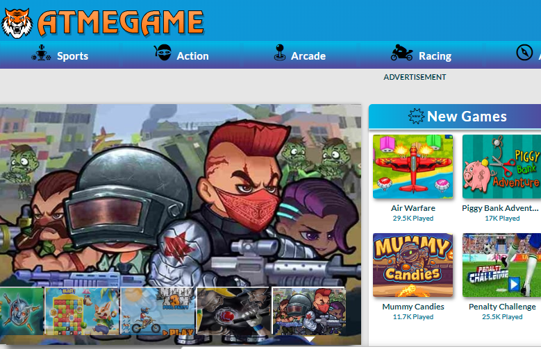 Online Games Blog : Atmegame