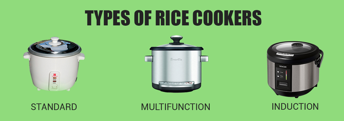 types of rice cookers