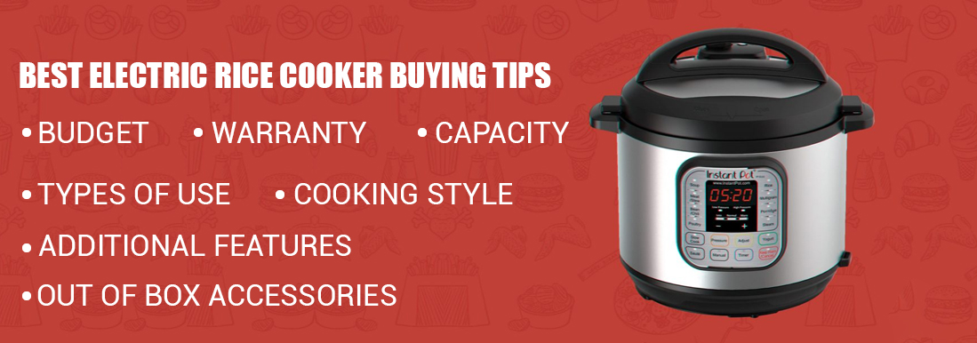 Best Electric Rice Cooker Buying Tips