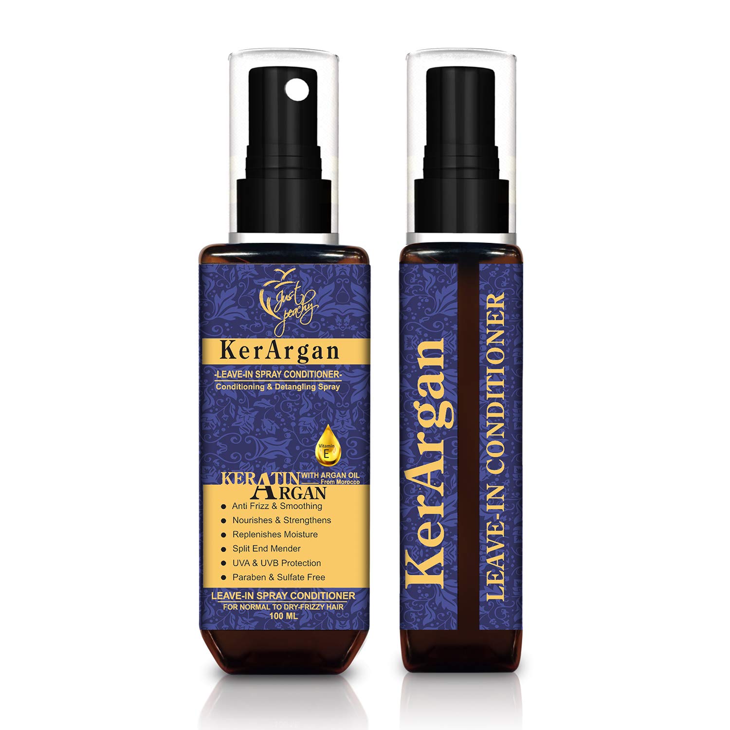 Keratin Argan Oil Vitamin E Leave-In Moisture Spray 