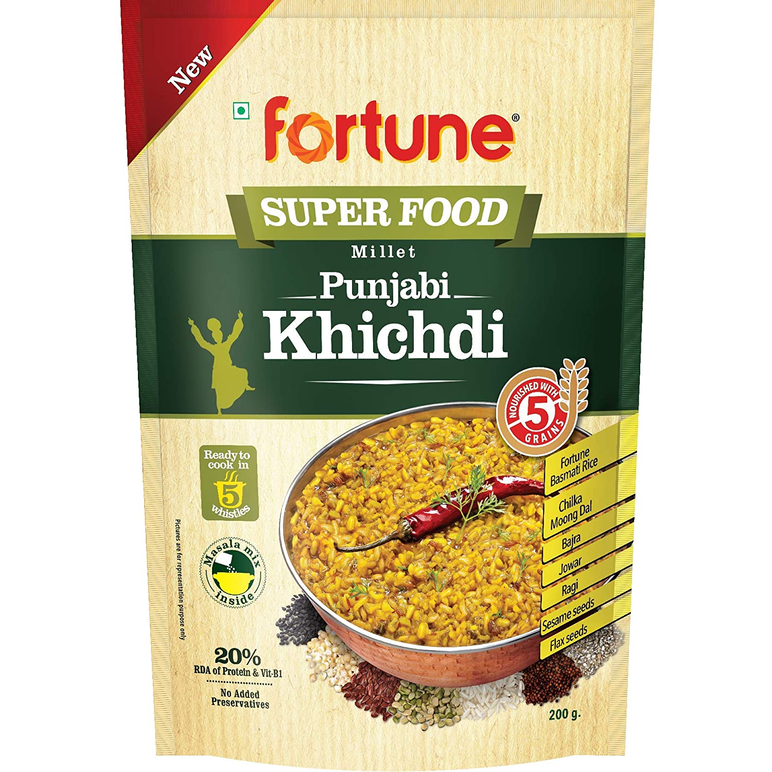 Fortune Superfood Punjabi Khichdi