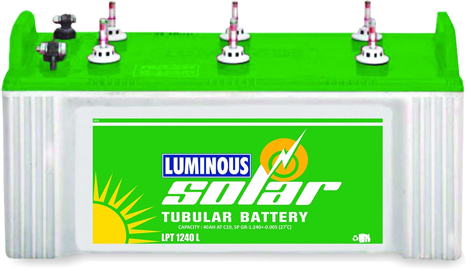 Luminous Solar 40 Ah Tubular Battery