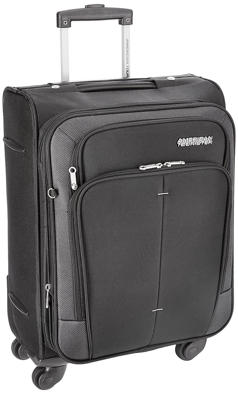 American Tourister Crete Polyester 55 cm Black Softsided Carry On