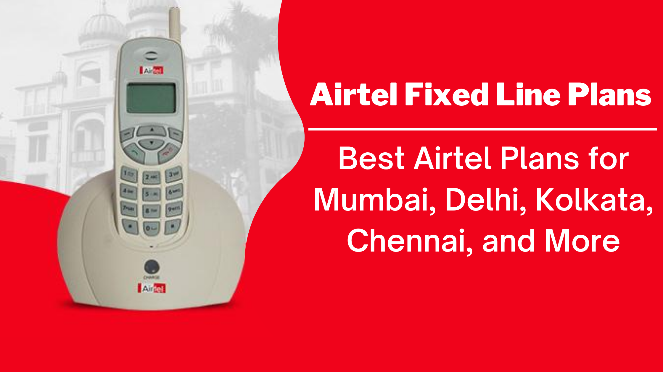 airtel new landline connection