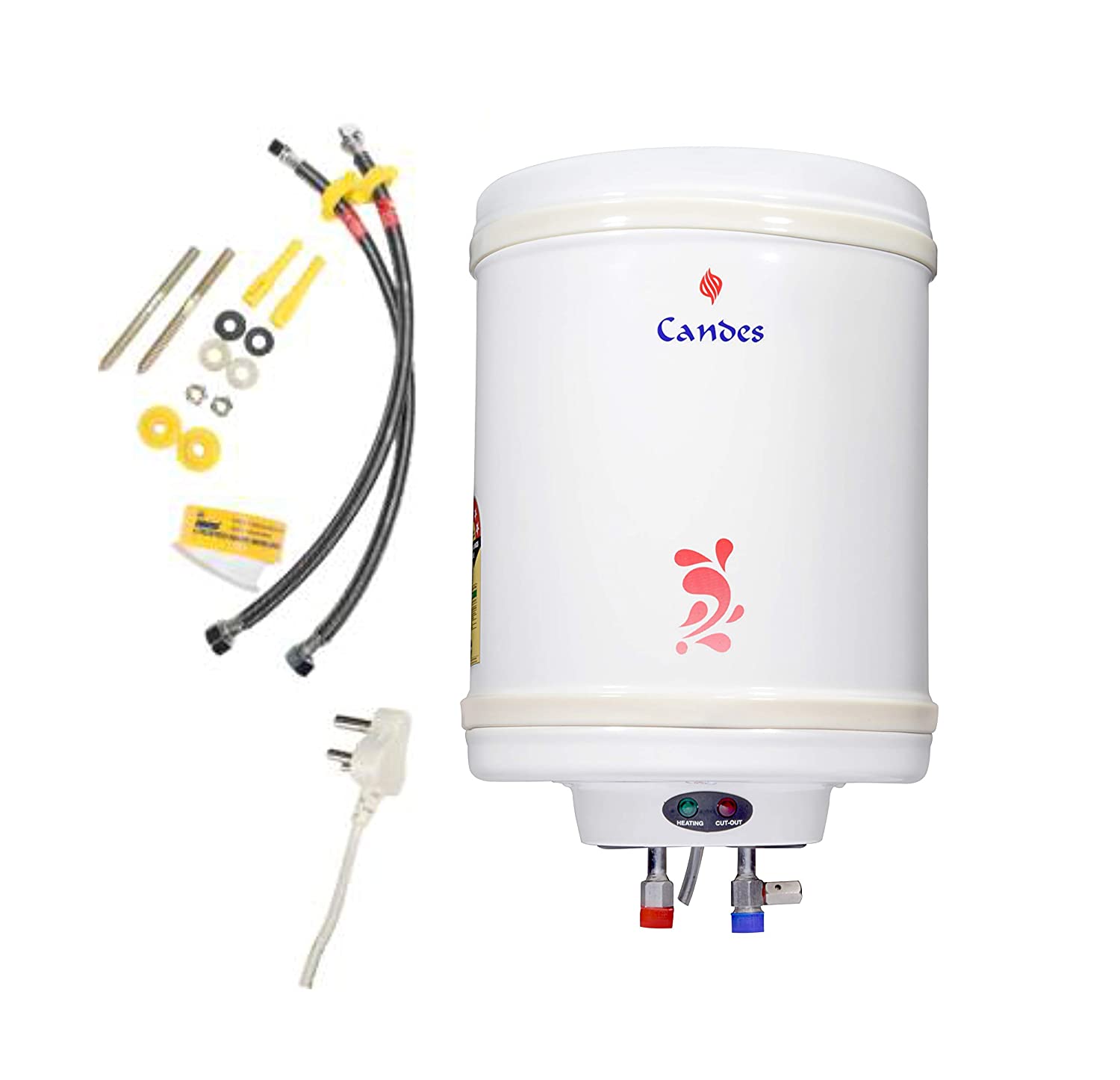 Candes 5 Star Rated 15 Litre Automatic Storage Electric Water Heater