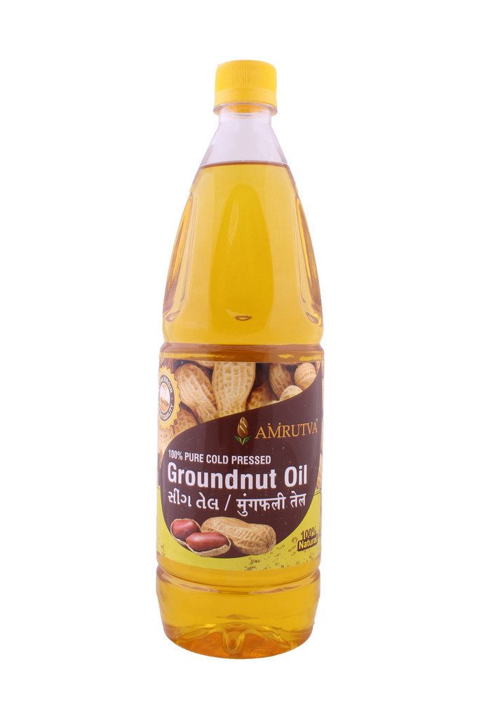 Amrutva Extra Virgin Cold-Pressed Groundnut Oil