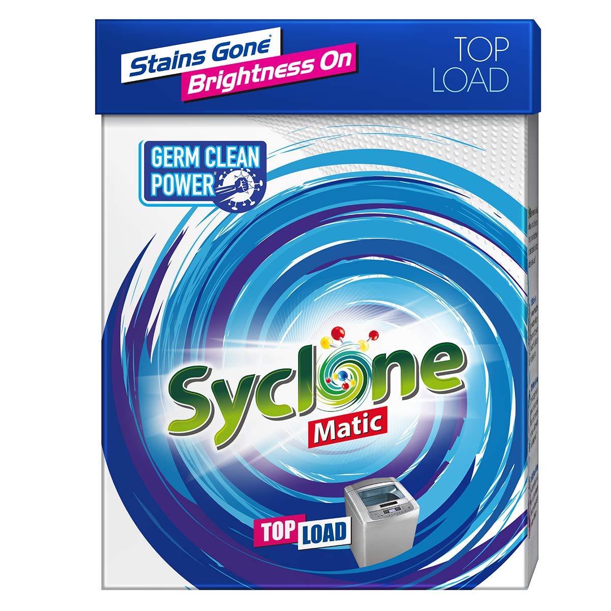 Syclone Matic Top Load Detergent Powder