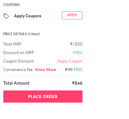 How to Apply Coupon in Myntra