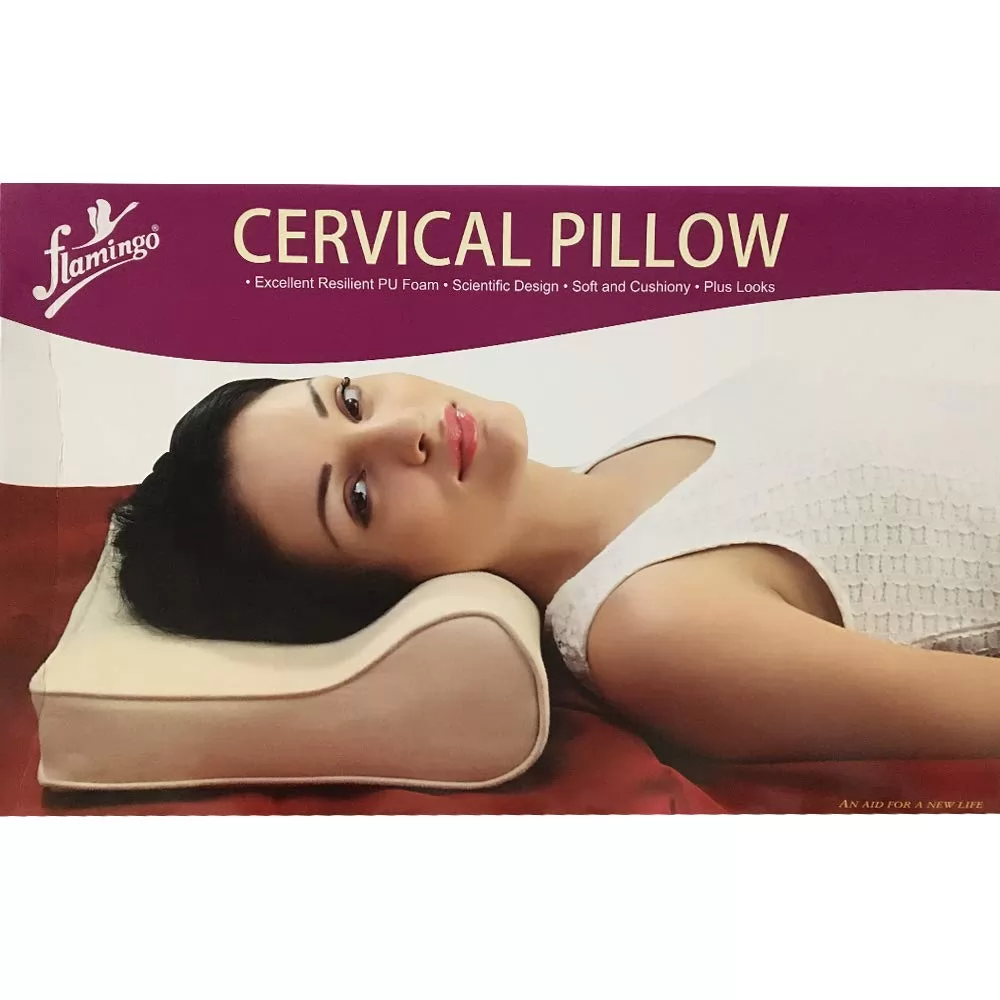  Flamingo Cervical Pillow New - Regular