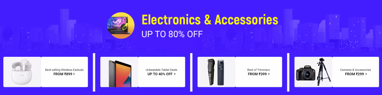 Shop From Home Days Offers on Electronics & Accessories