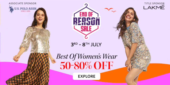 Myntra End Of Reason Sale 2021: Get 50% To 80% OFF