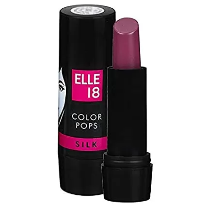 एली 18 कलर पॉप्स सिल्क लिपस्टिक [Elle 18 Colour Pops Silk Lipstick]