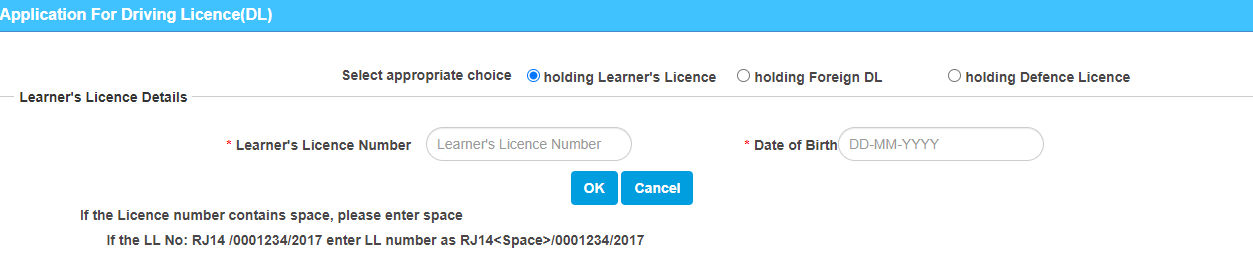 licence online