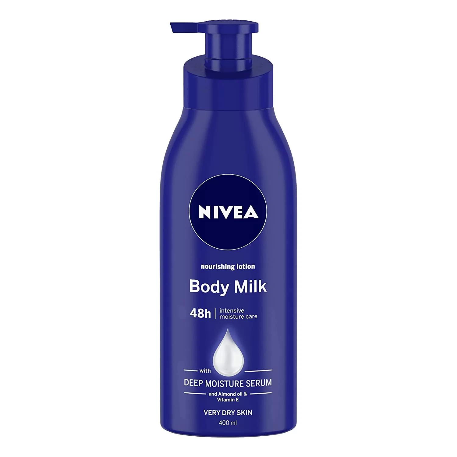 निविया नरिशिंग बॉडी मिल्क विथ आलमंड आयल एंड विटामिन ई (NIVEA Nourishing Body Milk with Almond Oil & Vitamin E)