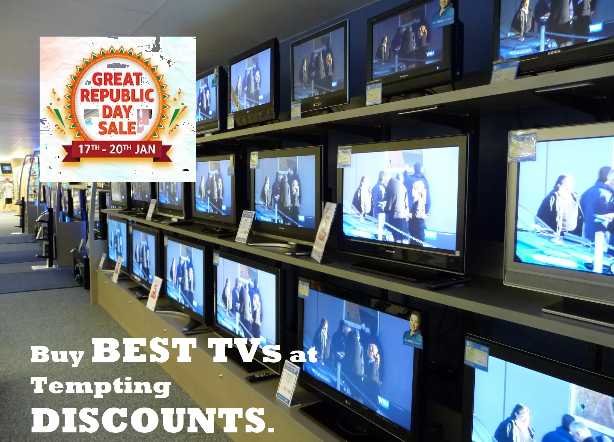 Top 10 TV Offers on Amazon Great Republic Day Sale