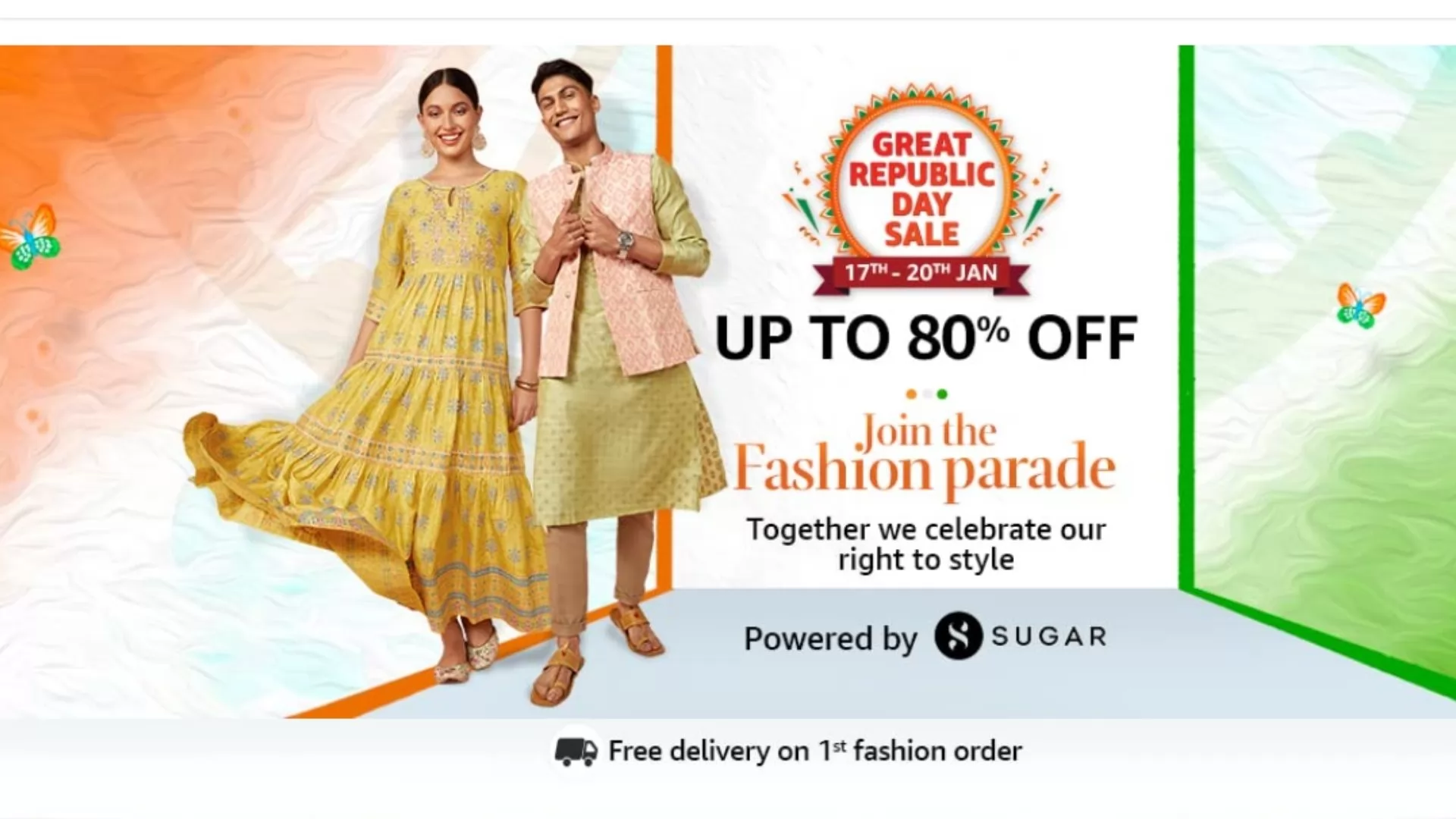 Amazon Great Republic Day Fashion Sale Offers(2022) - Fashion Parade - Get Of Up To 80%