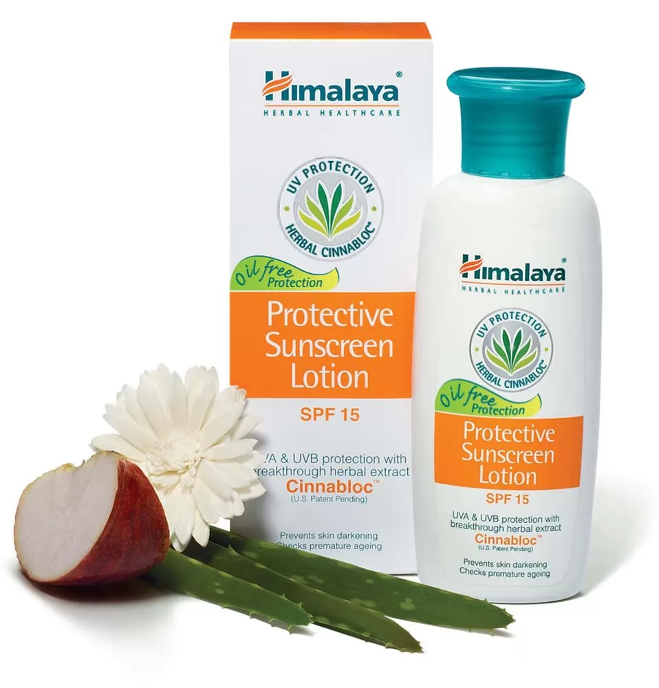 हिमालय हर्बल प्रोटेक्टिव सनस्क्रीन लोशन [Himalaya Herbals Protective Sunscreen Lotion]