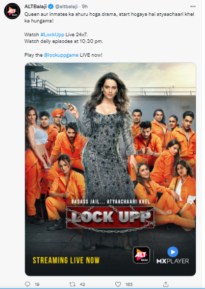 How to Watch Lock Upp All Episodes Online For Free?