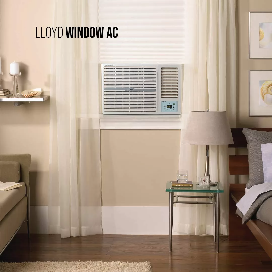 Lloyd 1.0 Ton 3 Star Window AC (GLW12B32WSEW, White)