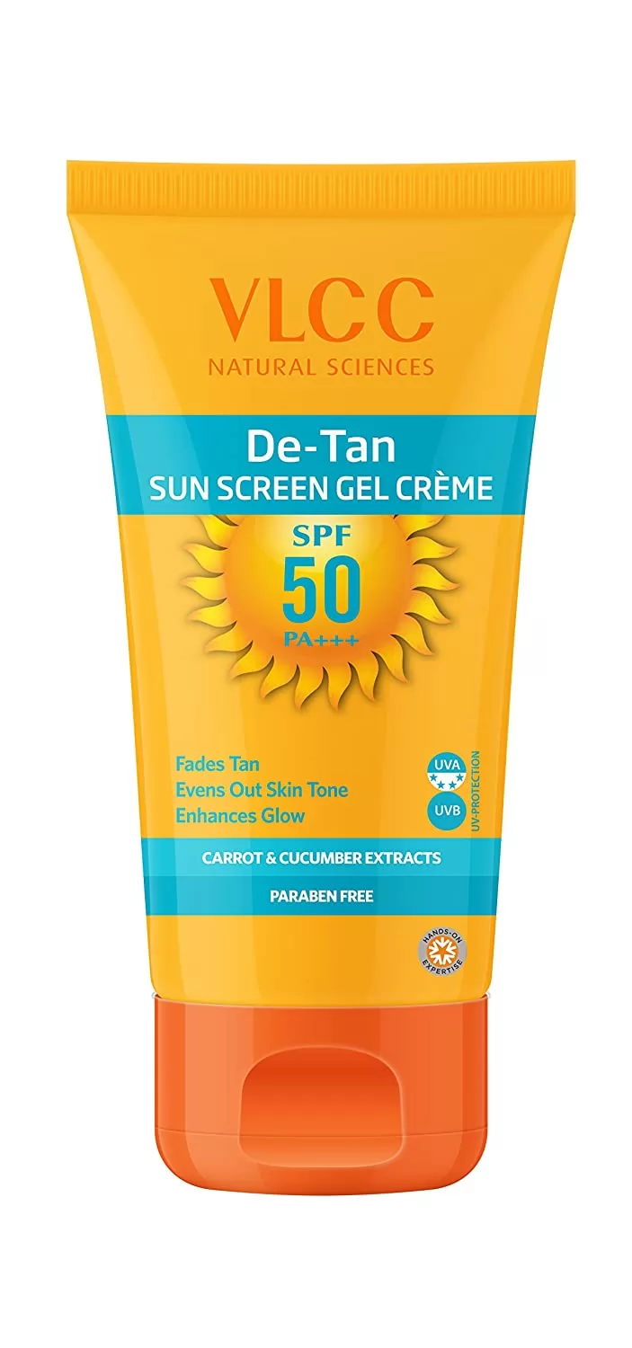 विएलसीसी डी टैन सनस्क्रीन जेल क्रीम [VLCC De Tan Sunscreen Gel Cream]