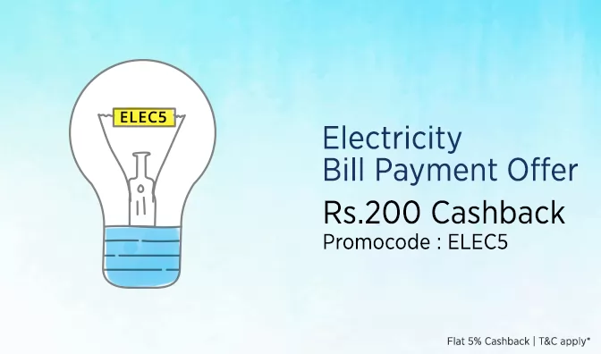 Paytm electricity bill payment offer