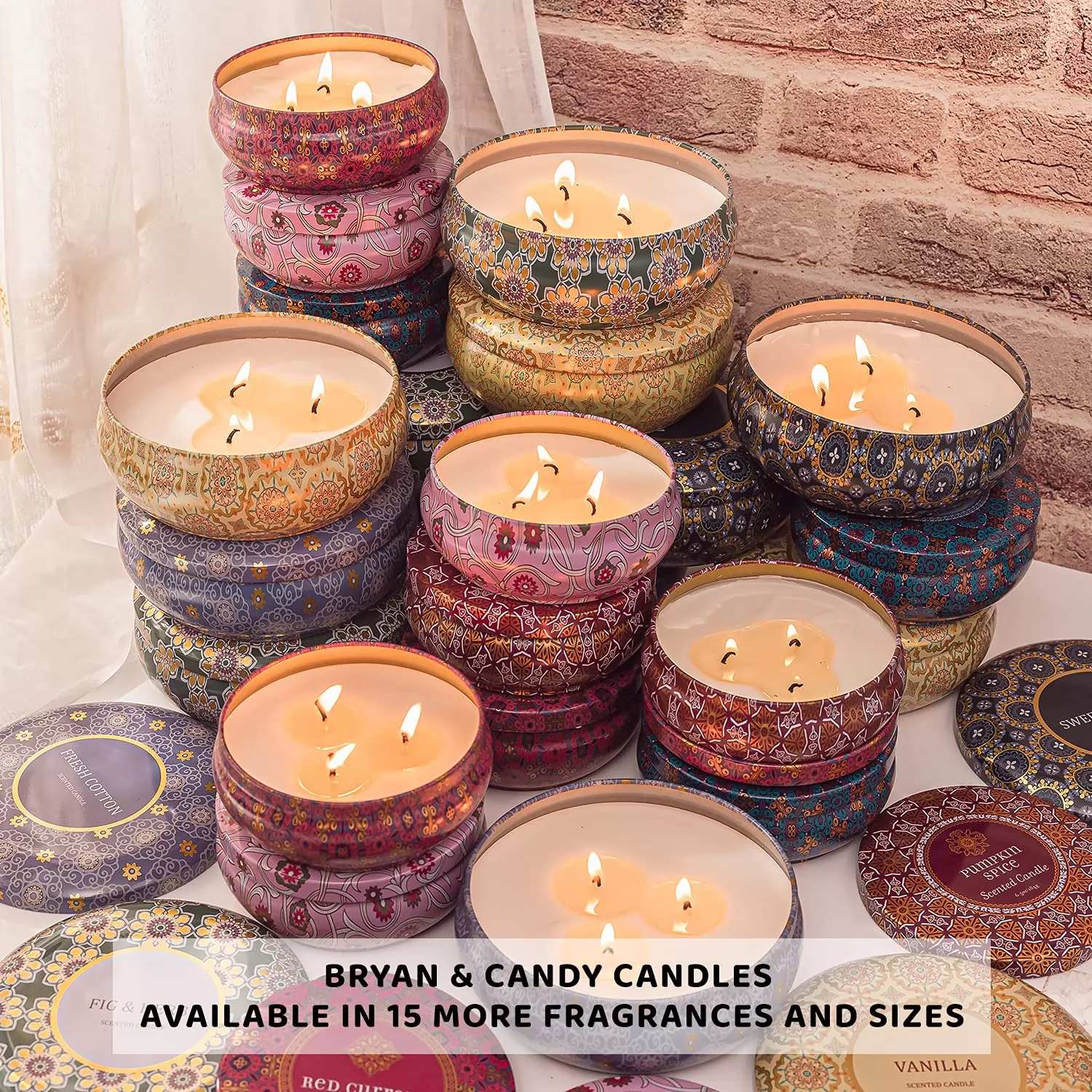 Bryan & Candy Scented Candles