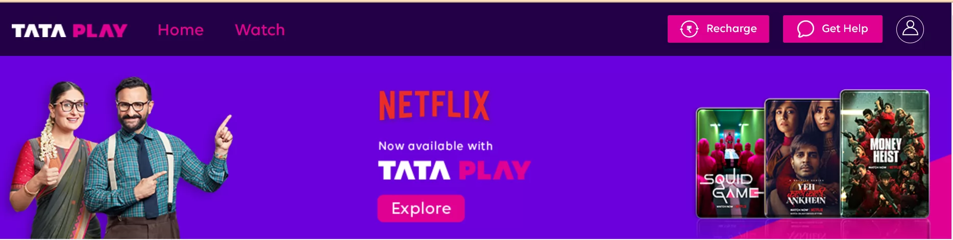Tata Play Netflix Combos