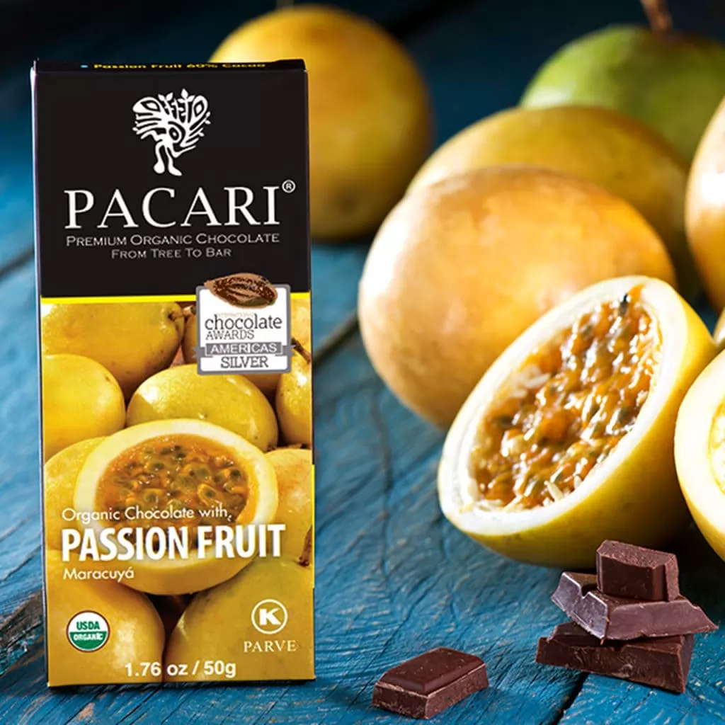 Pacari Passion fruit chocolate