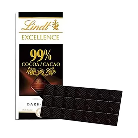 Lindt 99% Cocoa Dark Noir Absolut Chocolate