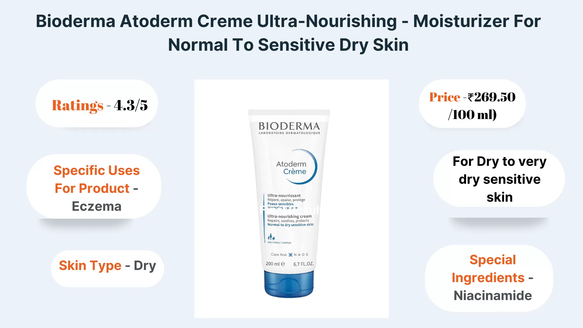 Bioderma Atoderm ultra-nourishing cream