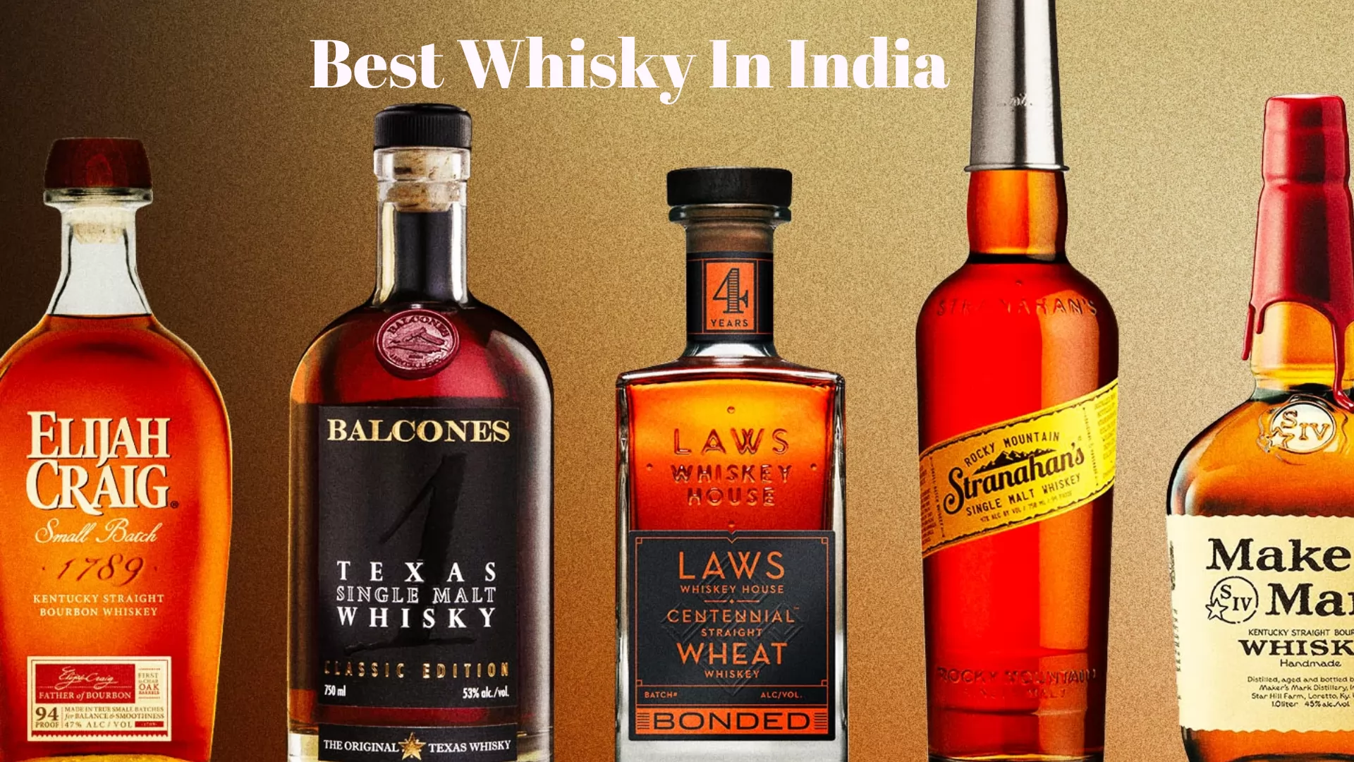 Best Whisky in India Below 1500
