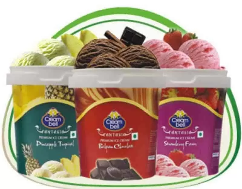 5. Creambell ice cream brand