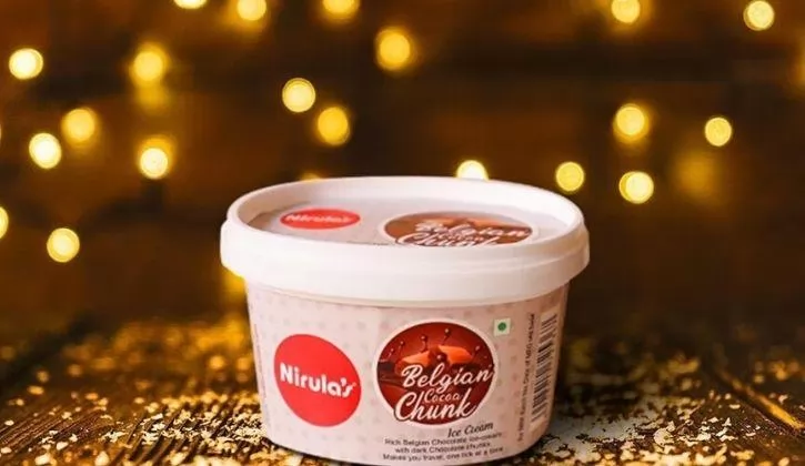 10. Nirulas ice cream brand 