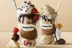 13. Haagen-Dazs ice cream brand 