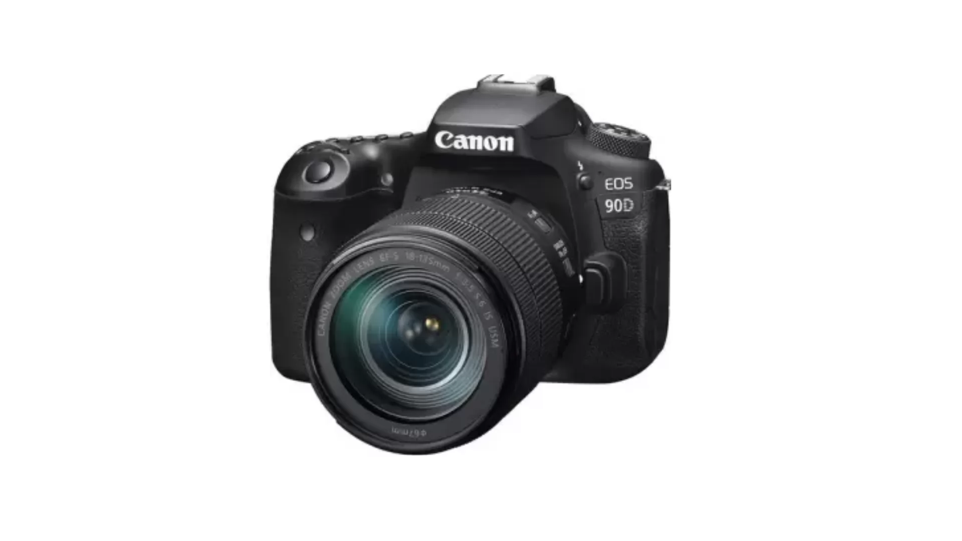 Canon EOS 90D DSLR Camera Body with Single Lens 18 - 135 mm IS USM  (Black)
