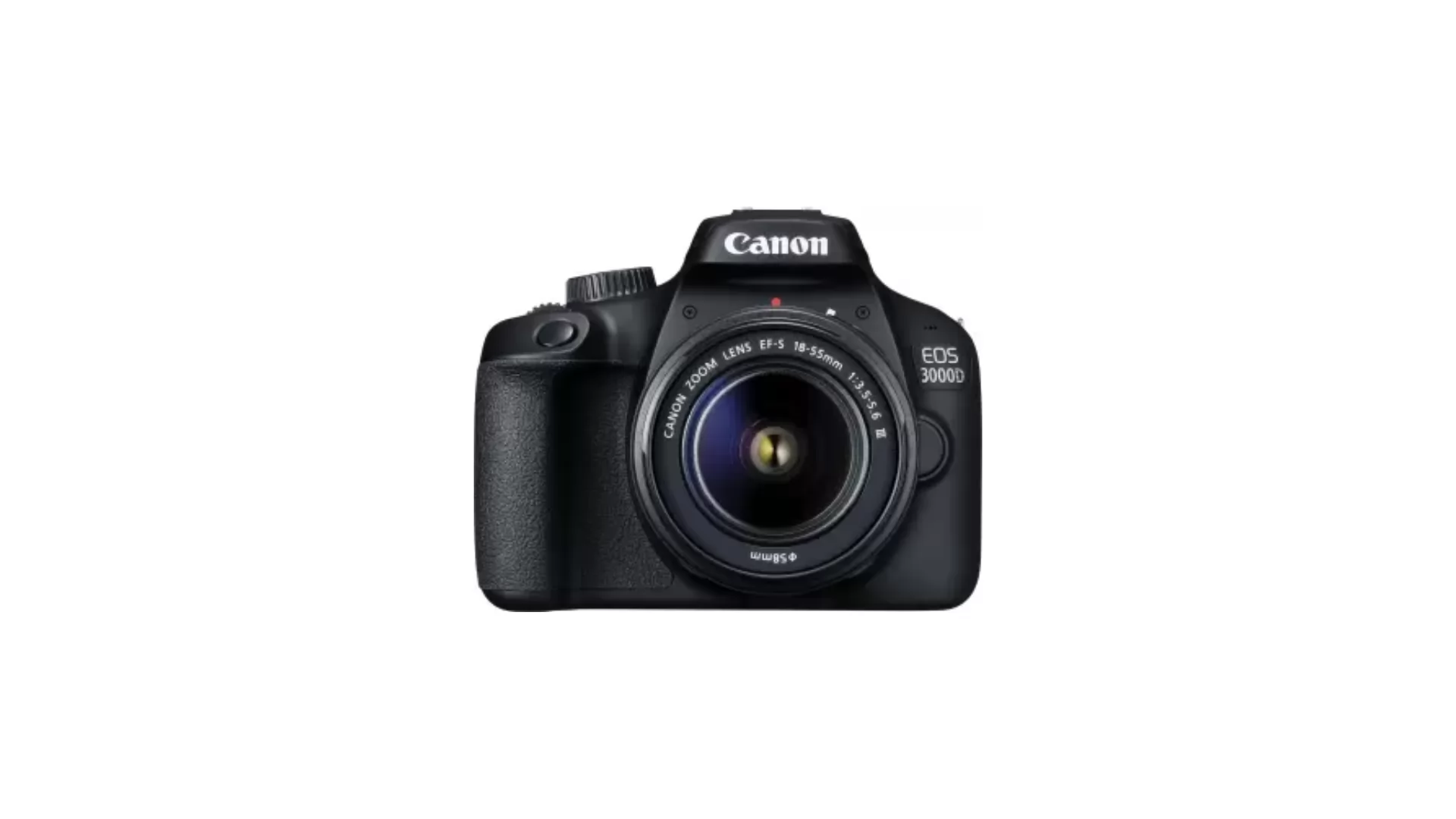 Canon EOS 3000D DSLR Camera 1 Camera Body, 18 - 55 mm Lens  (Black)