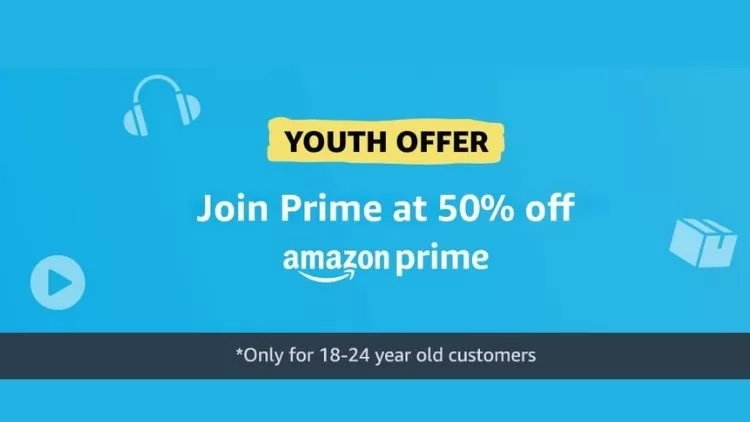 Amazon Prime Youth Offer