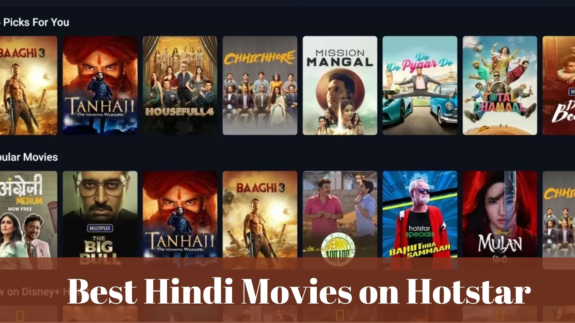 54 Best Hindi Movies on Hotstar: Latest & Popular