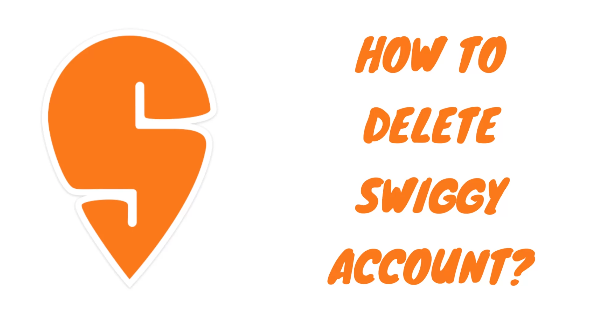 How To Delete Swiggy Account?