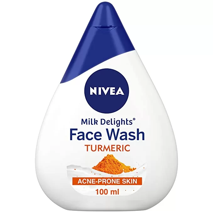 Nivea Milk Delights Face Wash Turmeric Acne Prone Skin Face Wash]