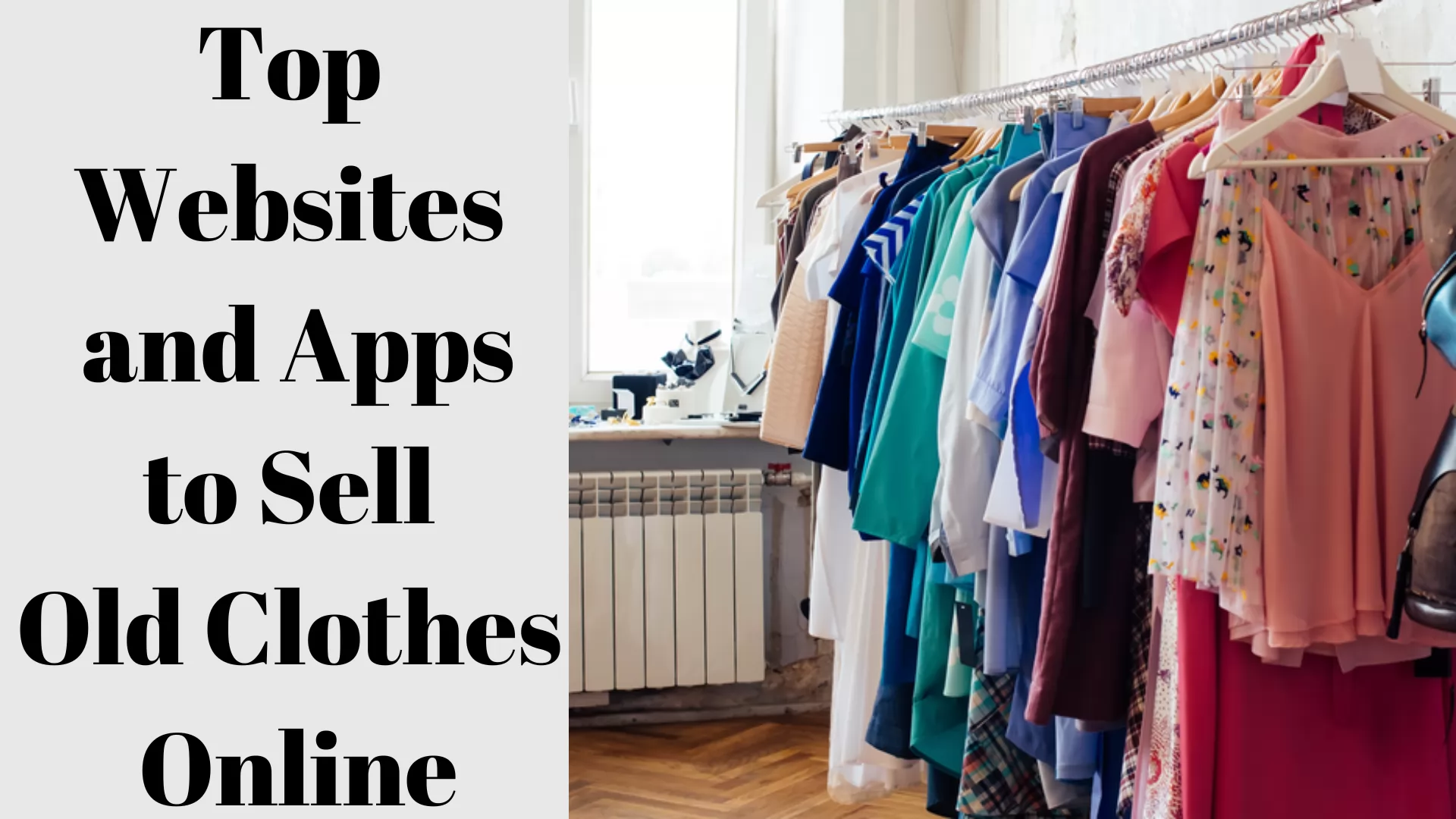 Websites and Apps to Sell Old Clothes Online in India