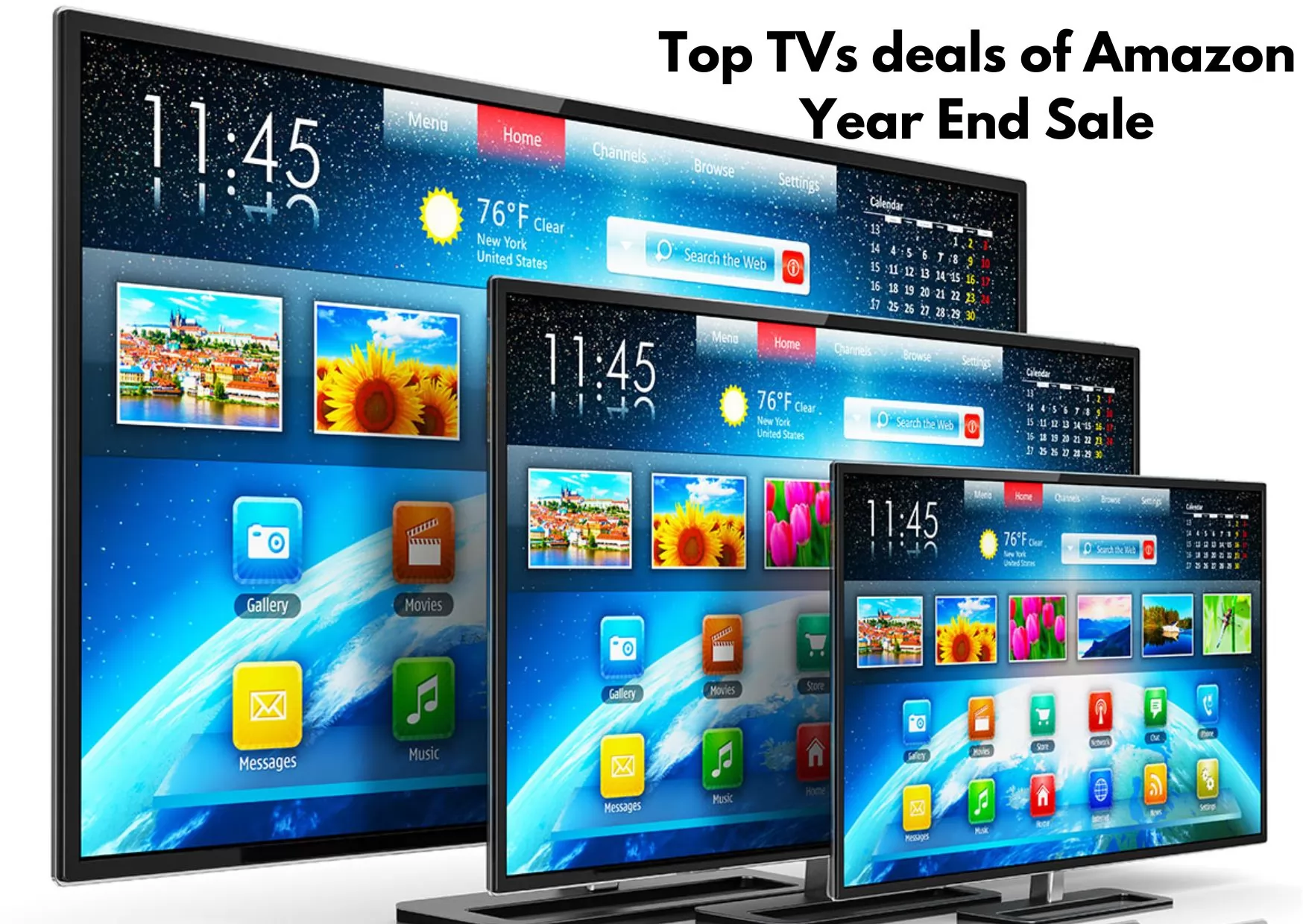 Top TVs deals of Amazon Year End Sale
