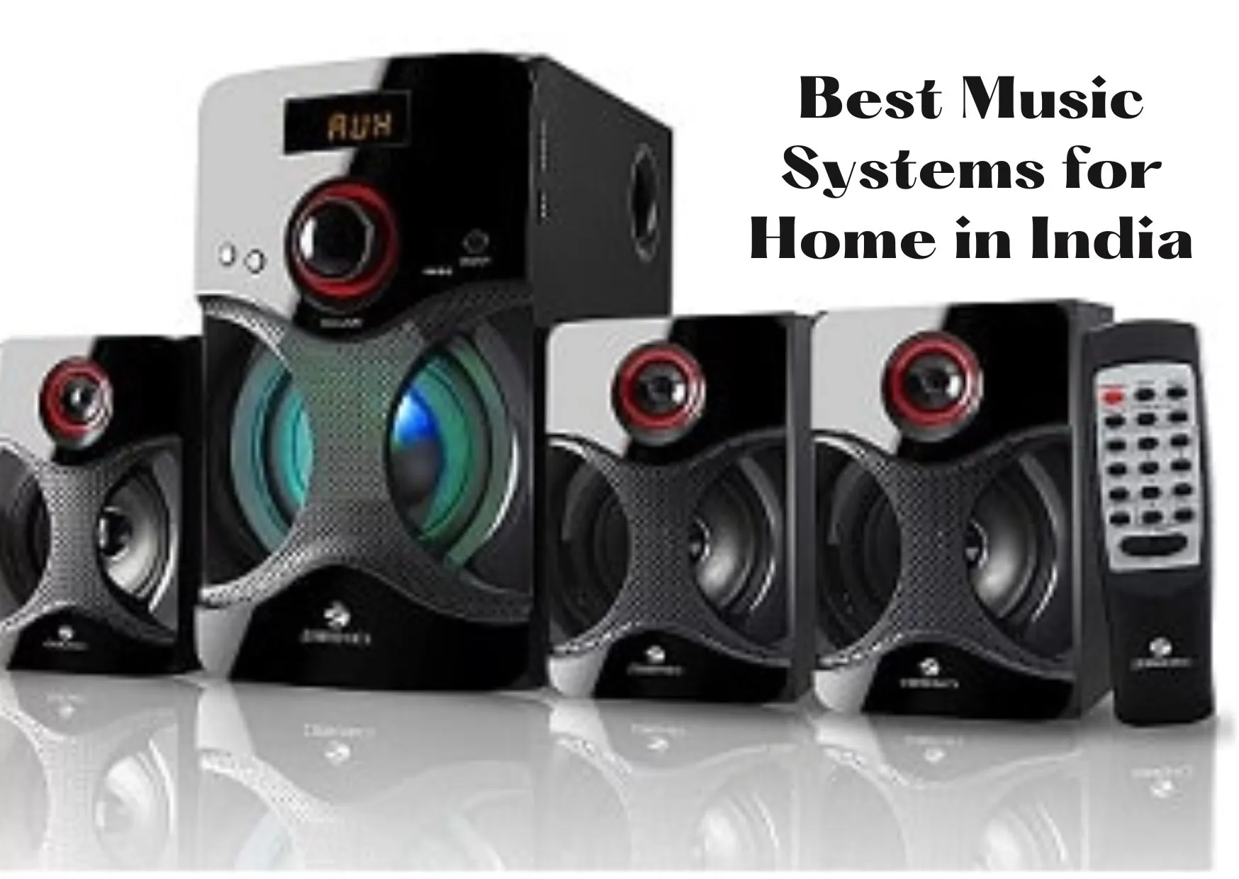 Best Music Systems for Home in India