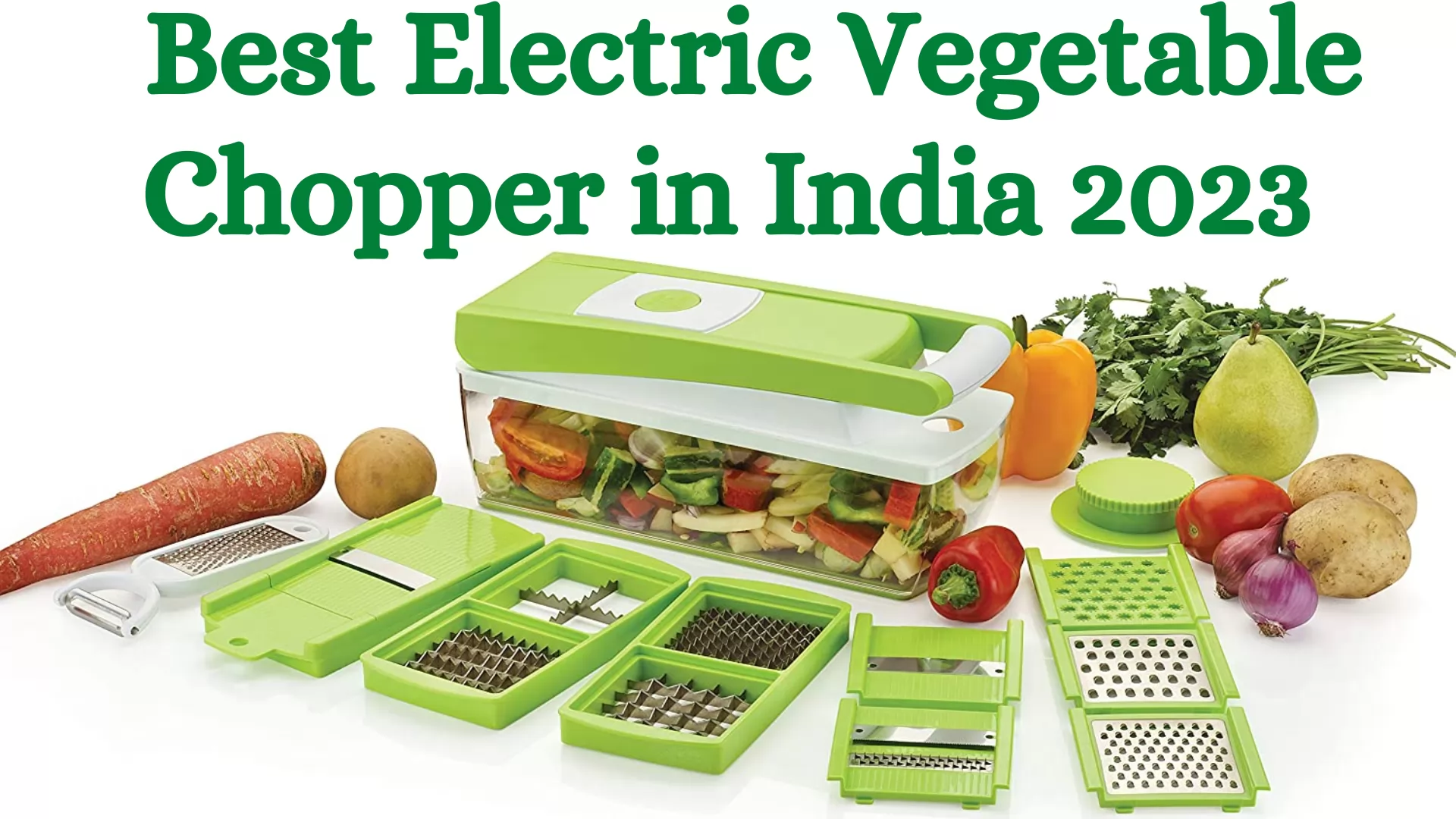 Best Electric Vegetable Chopper in India 2023 ⚡ Electric